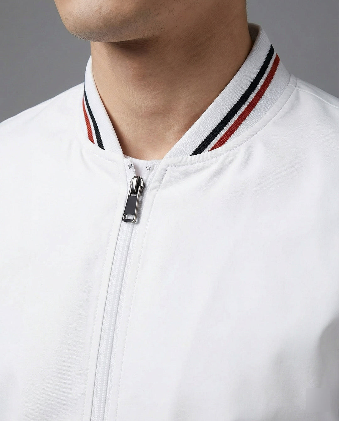 Herren Lässige Übergangsjacke mit Wasserabweisender Oberfläche & Stehkragen | ShopNory