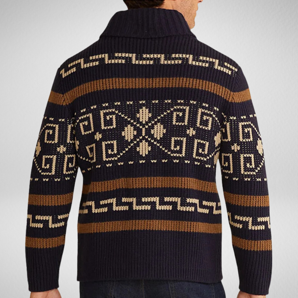 Herren Strickjacke für Herbst und Winter