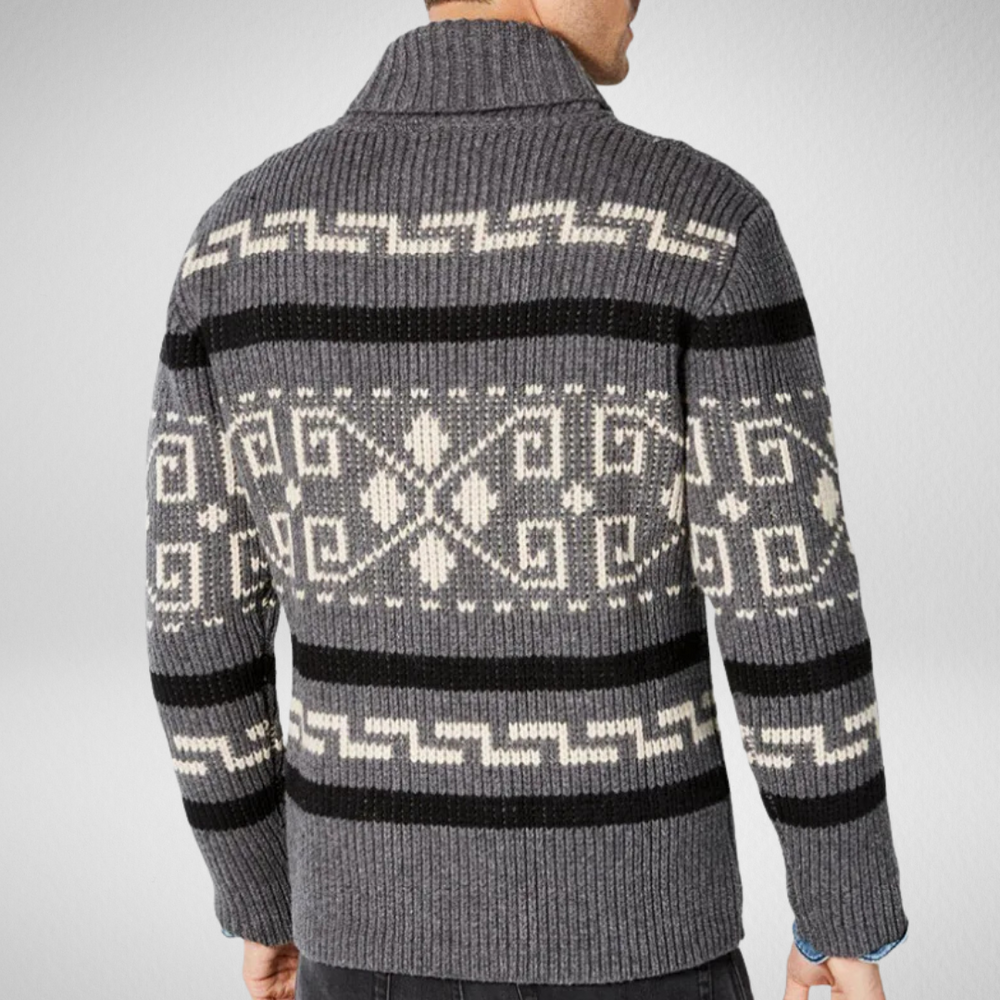 Herren Strickjacke für Herbst und Winter