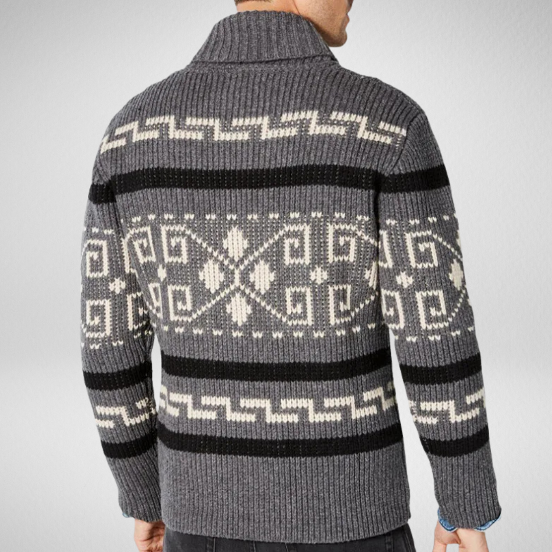 Herren Strickjacke für Herbst und Winter