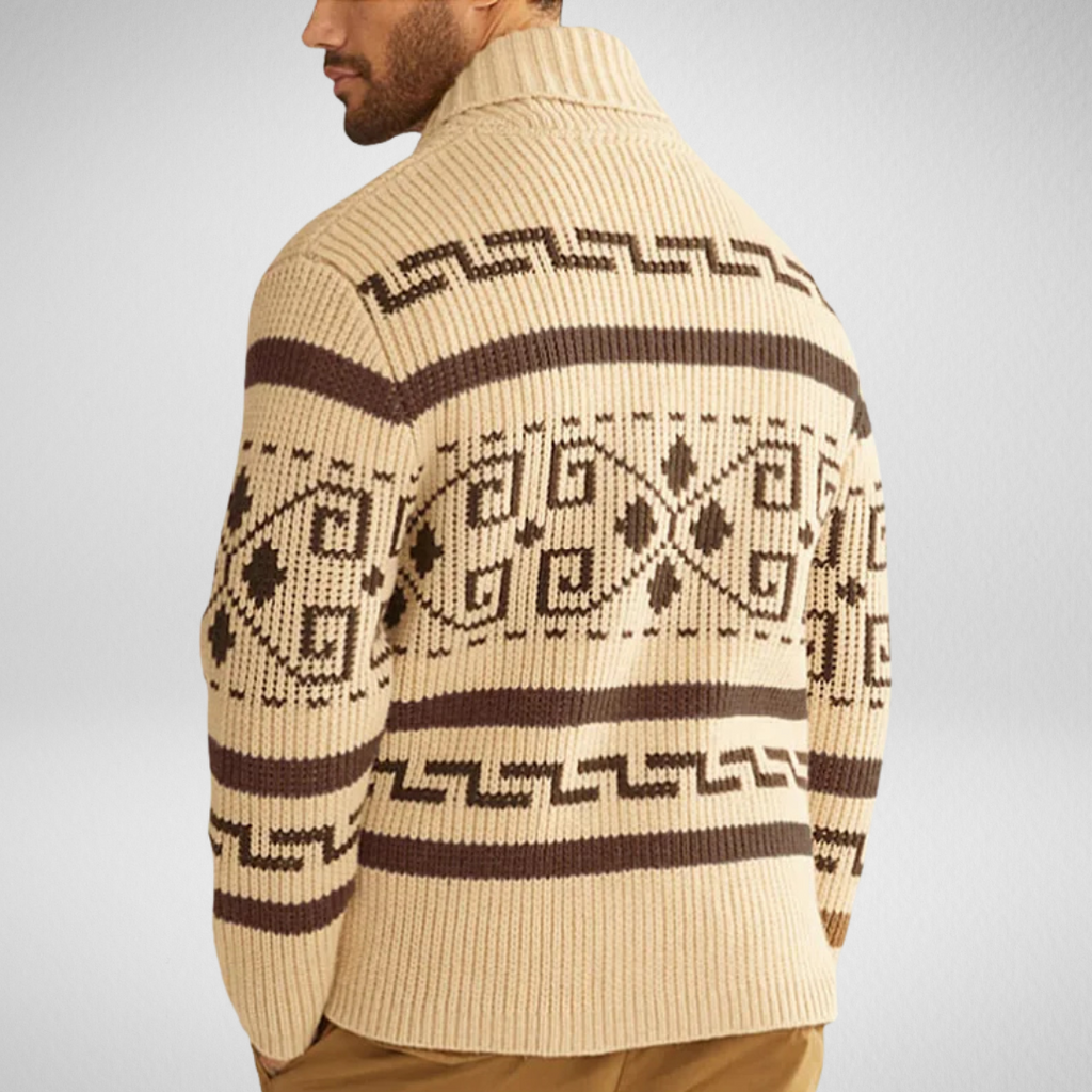 Herren Strickjacke für Herbst und Winter