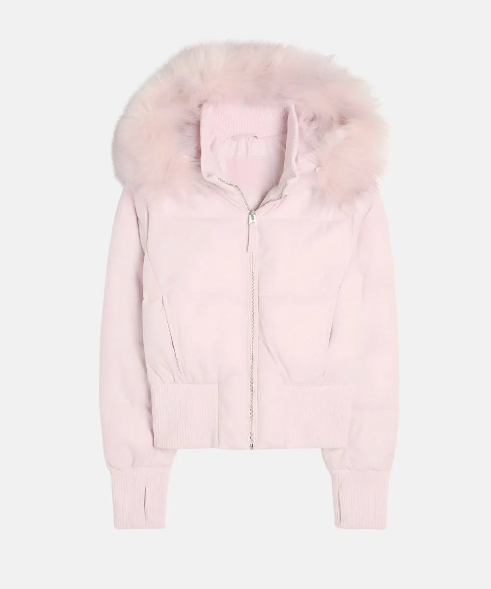 Damen Gesteppt Winterjacke mit Warm & Abnehmbarer Kapuze | ShopNory