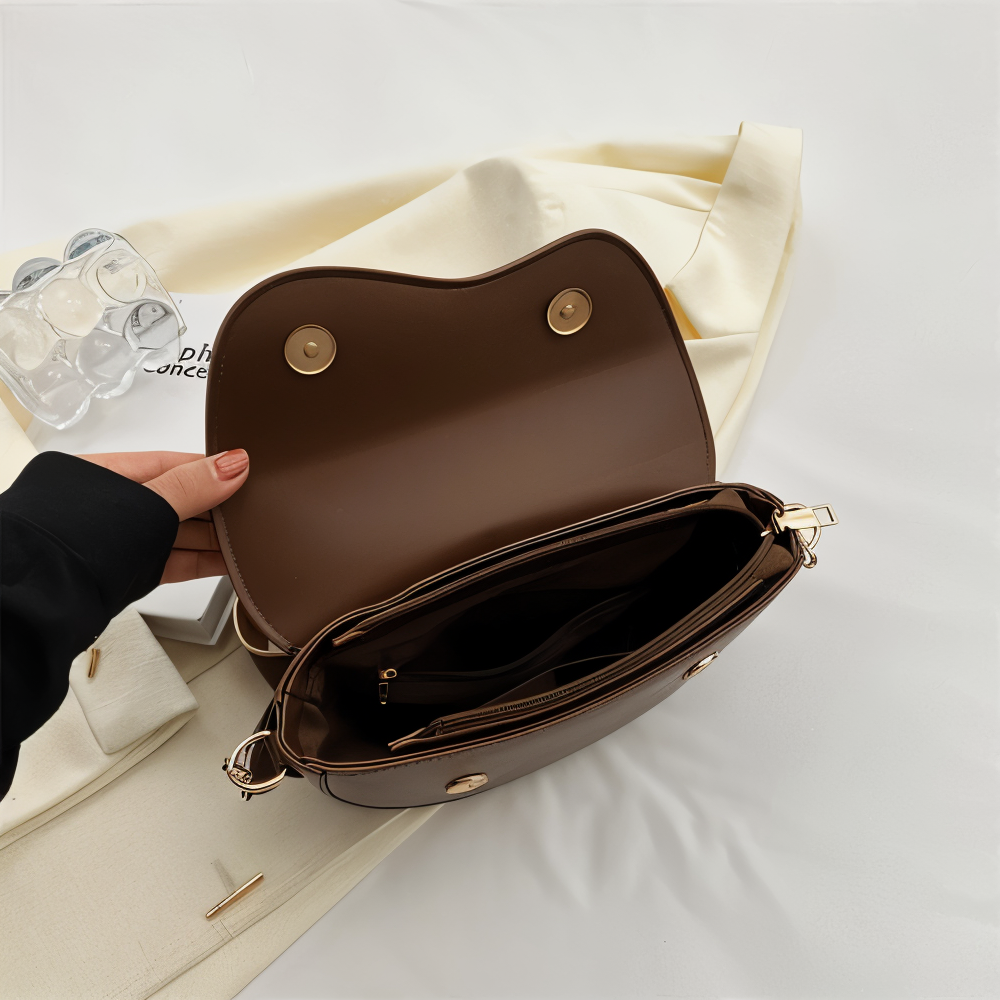 Veganer Leder Crossbody Bag Damen Modische Tasche