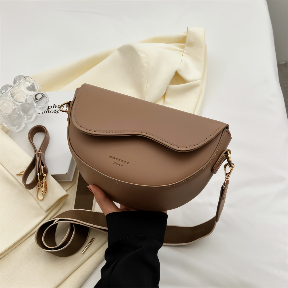 Veganer Leder Crossbody Bag Damen Modische Tasche