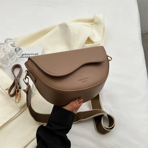 Veganer Leder Crossbody Bag Damen Modische Tasche