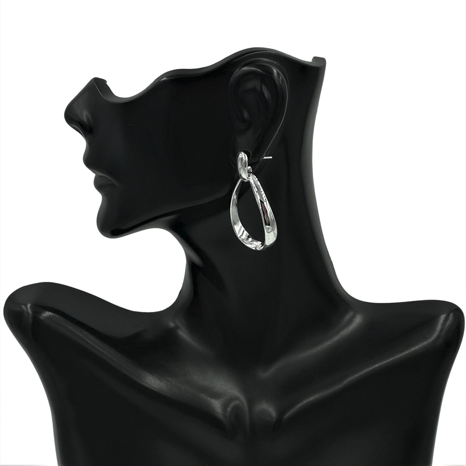 925 Sterlingsilber Klassische Halb Creolen | Shop Nory