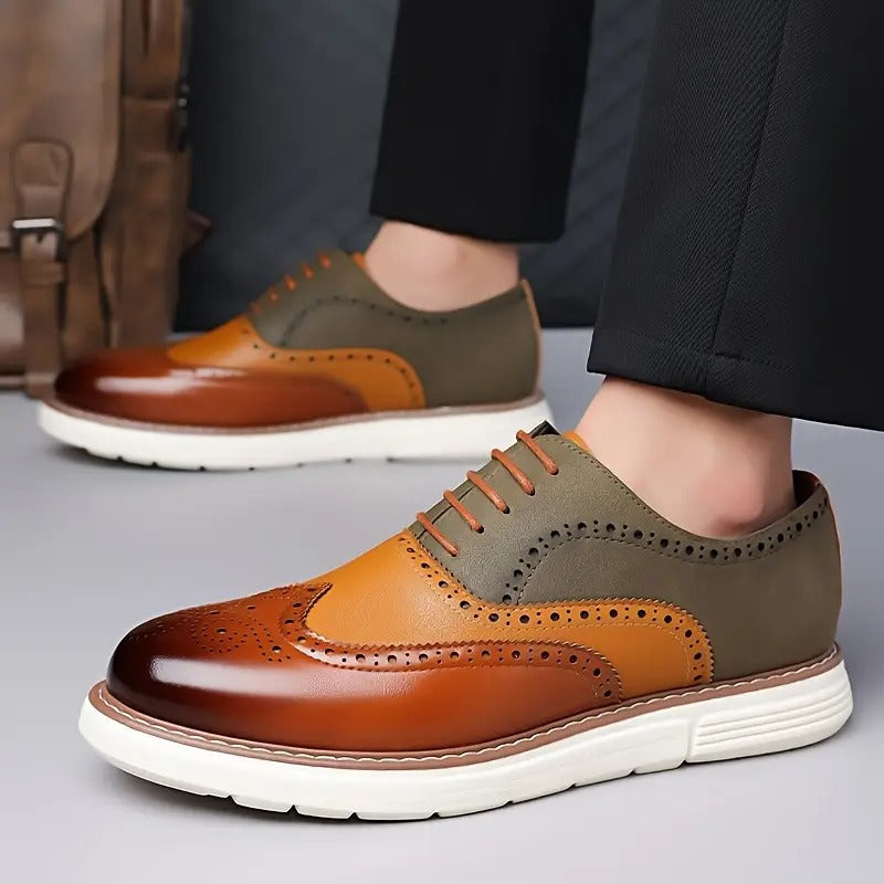Klassische Echtleder-Schuhe für Damen