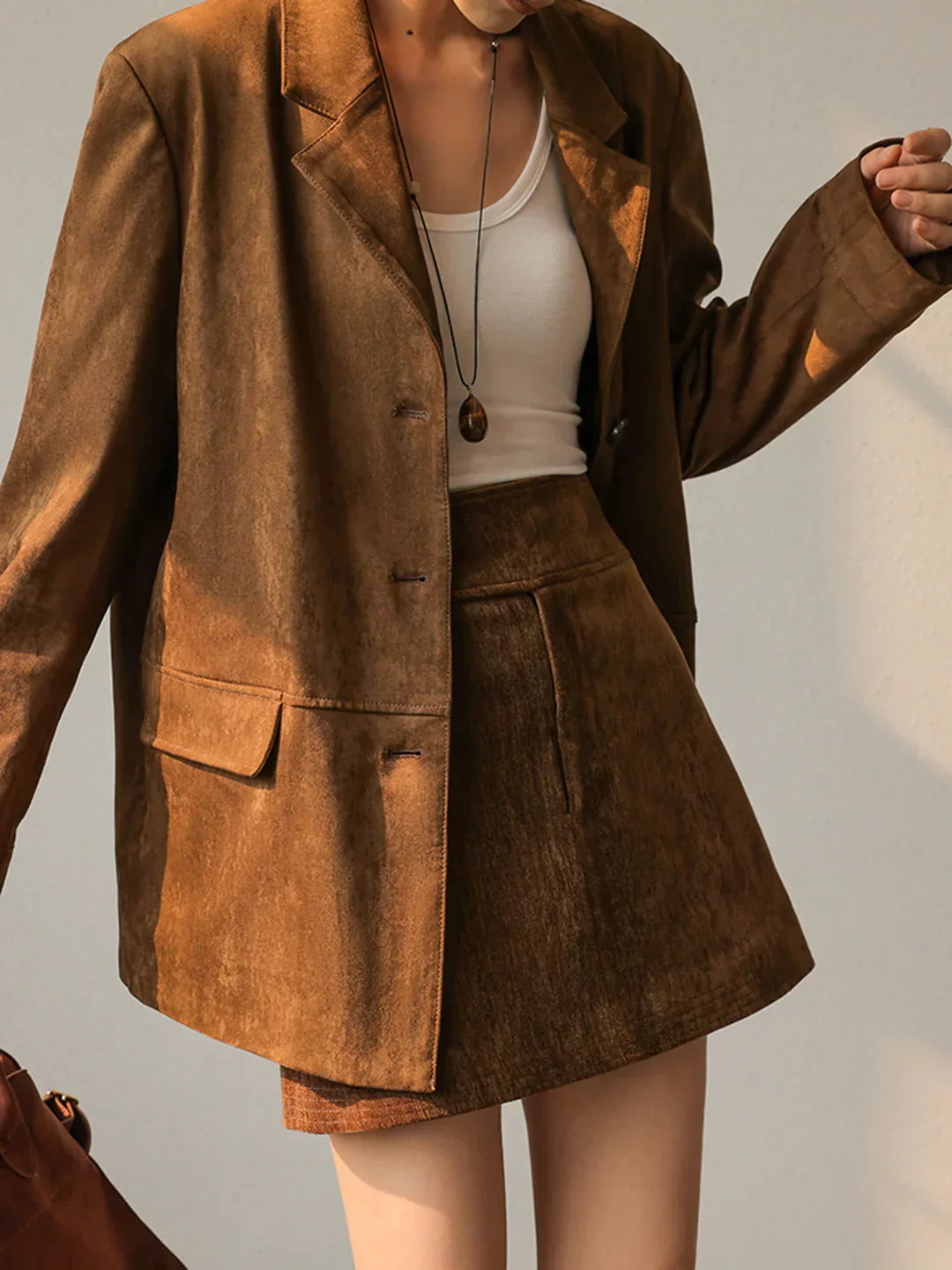 Wildlederjacke