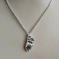 Silver Anatomical Heart Charm Necklace | Shop Nory