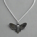 Gothic Giant Moth Charm Necklace | Shop Nory
