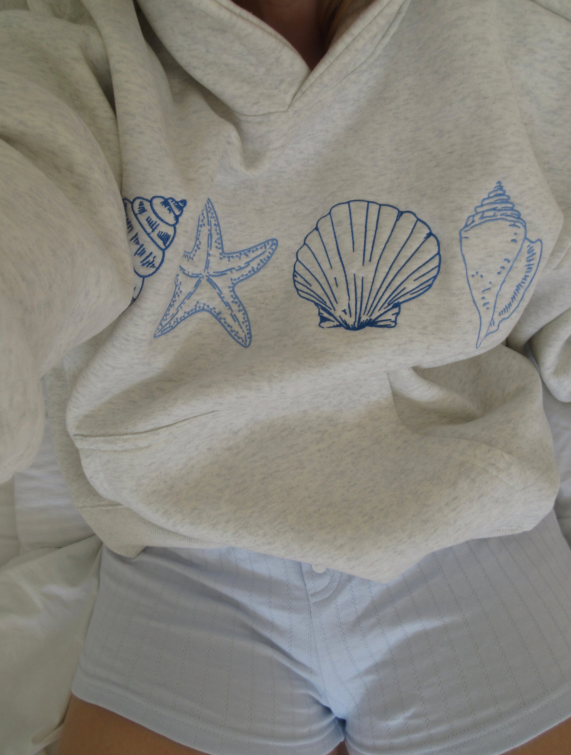 Muschel Unisex Hoodie