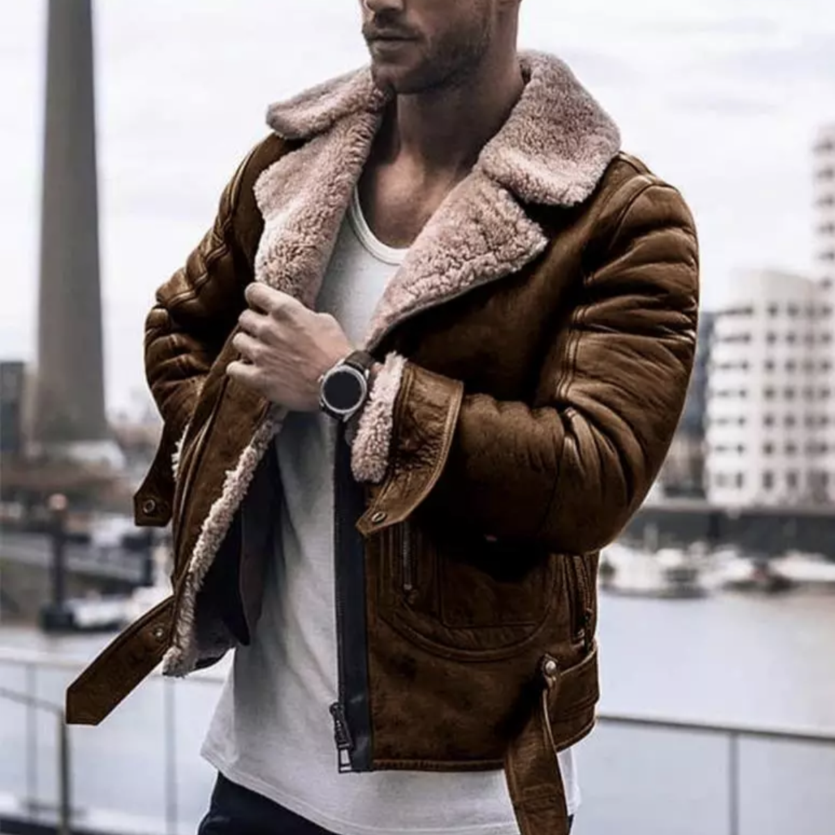 Stilvolle Winterjacke für Männer