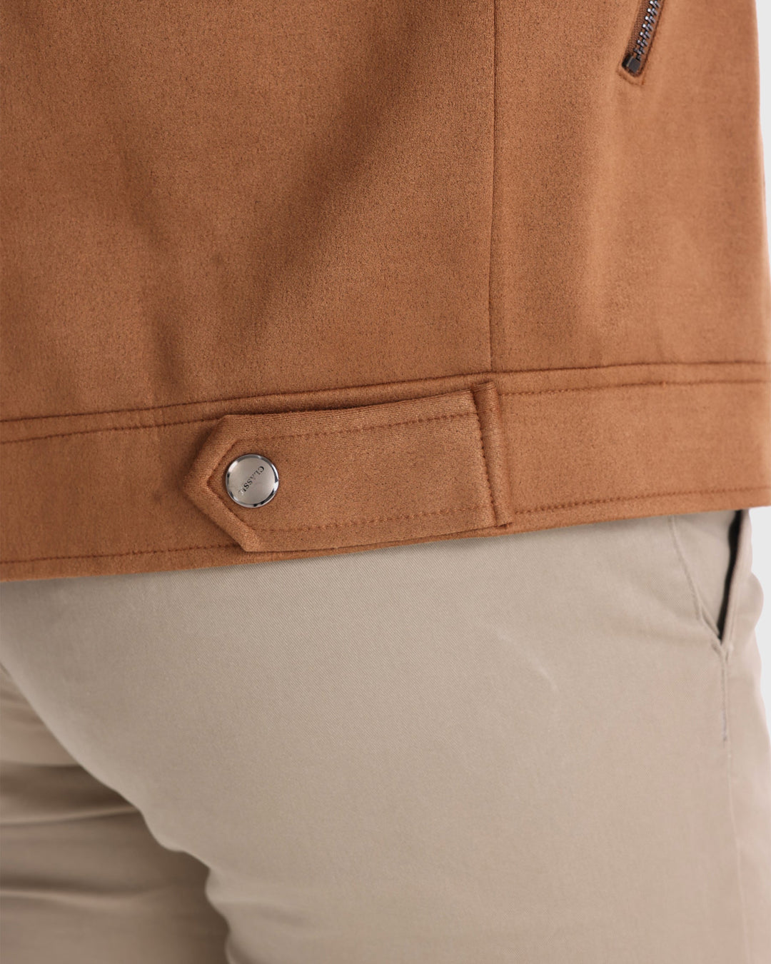 Leicht lässige Jacke