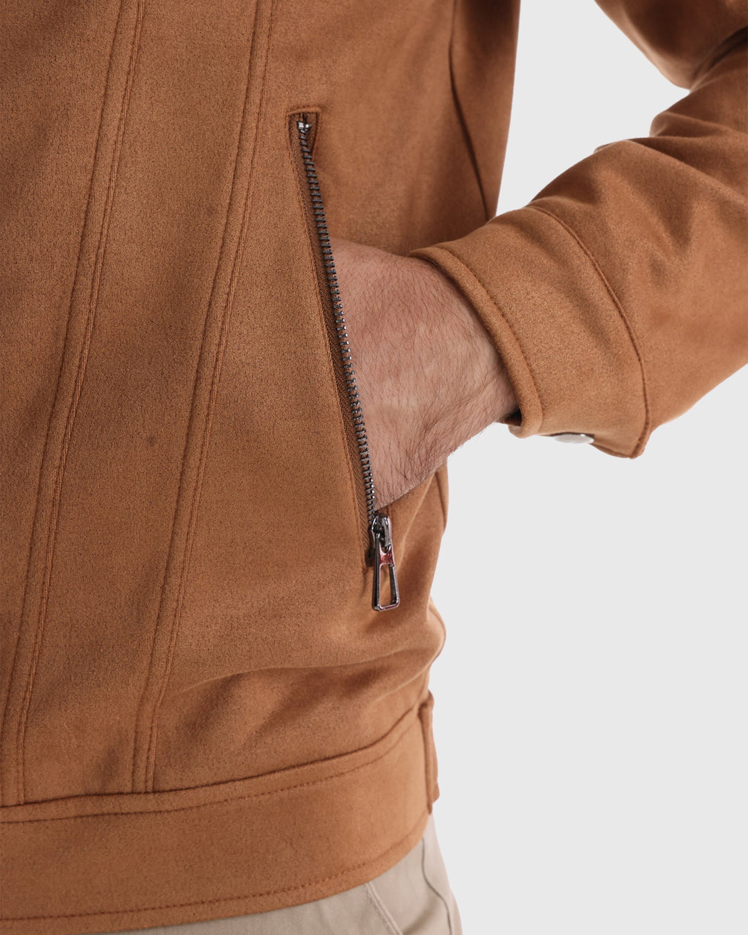 Leicht lässige Jacke