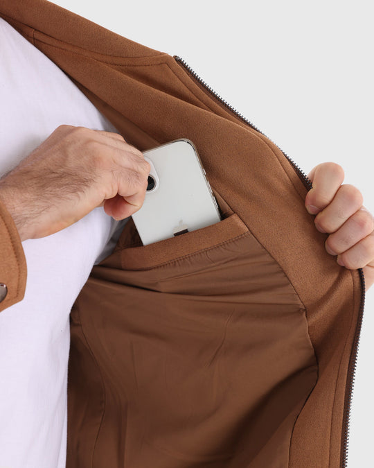 Leicht lässige Jacke