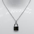 Silver Lock Necklace | Shop Nory