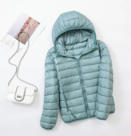 Damen Steppjacke mit Kapuze
