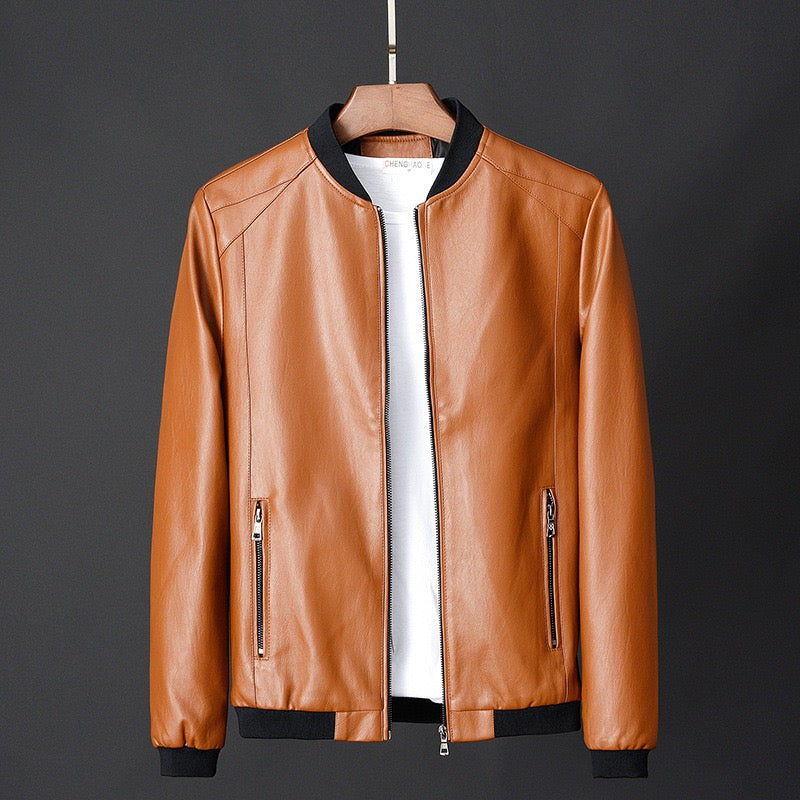 Modische Lederjacke für Herren