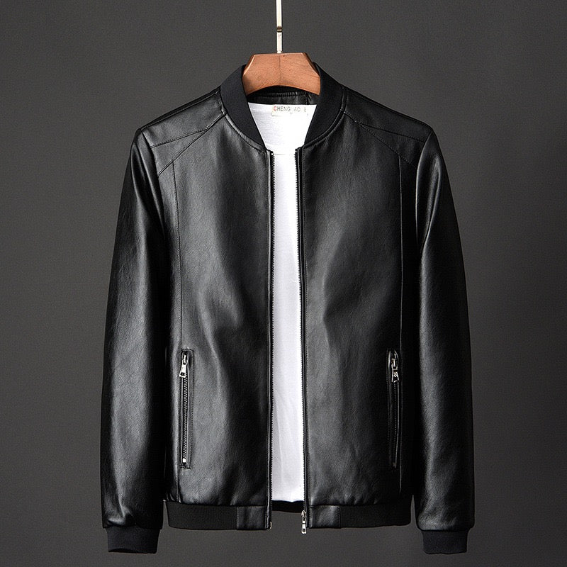 Modische Lederjacke für Herren