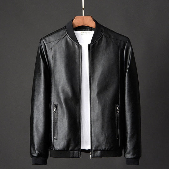 Modische Lederjacke für Herren
