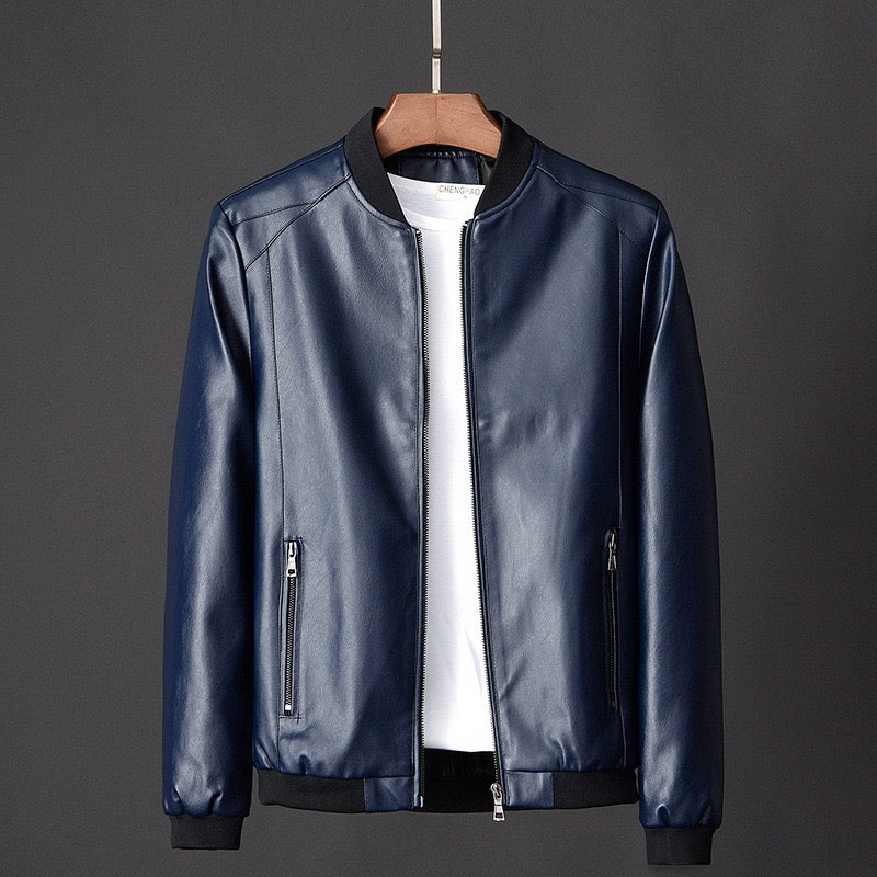 Modische Lederjacke für Herren