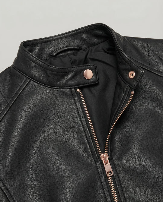 Elegante Lederjacke Damen