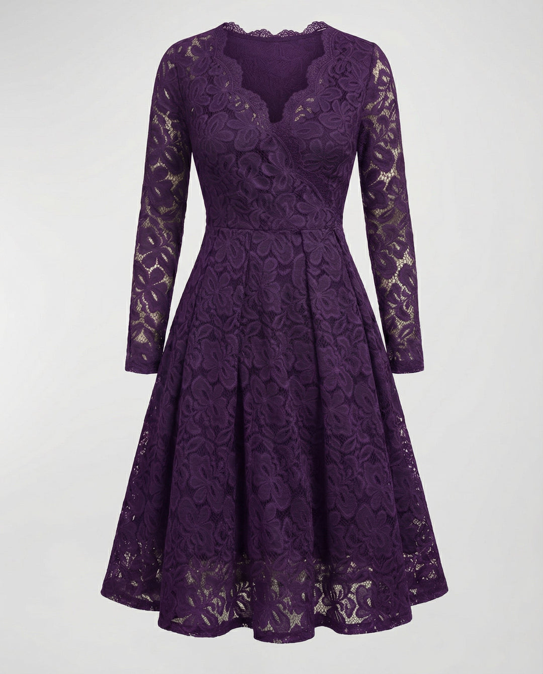 Elegantes Spitzenkleid Damen