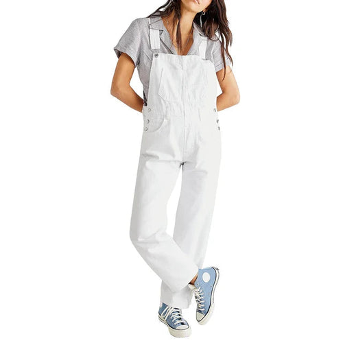 Stilvoller Denim Overall mit Lässig Passform