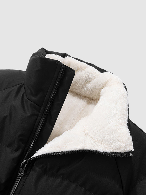 Herren Gefütterte Pufferjacke mit Warm & Leicht | ShopNory