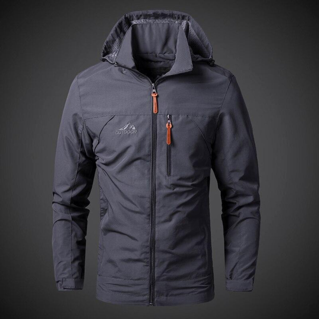 Wasser- und Winddichte Outdoorjacke für Herren