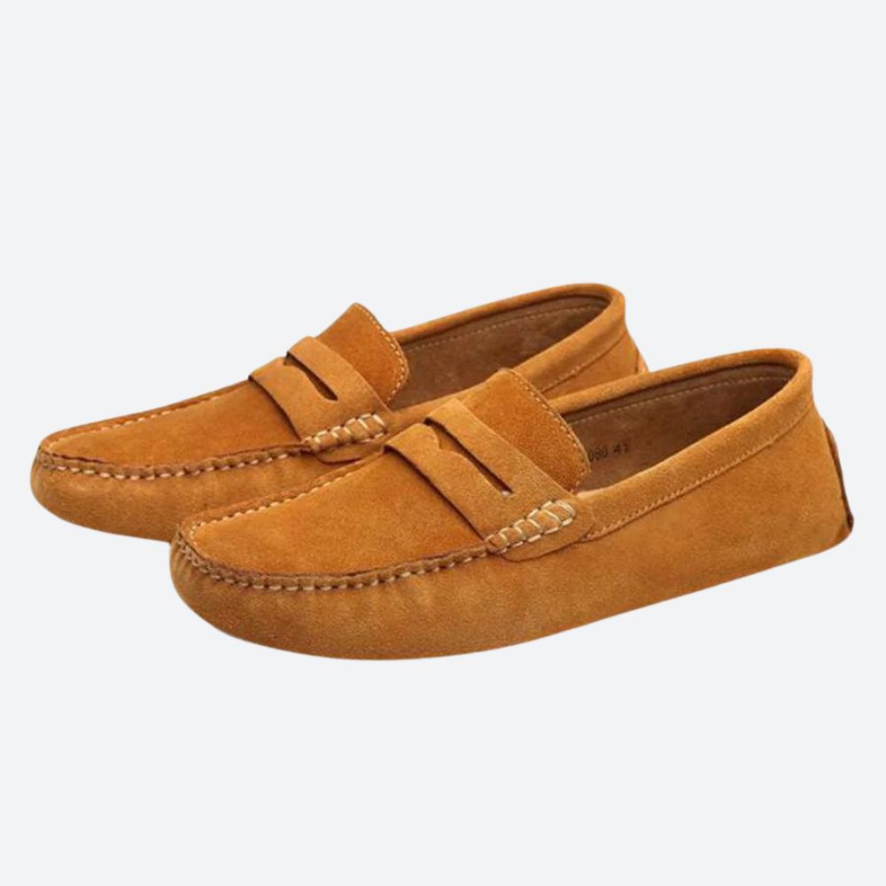 Elegante und Leichte Wildleder Loafers