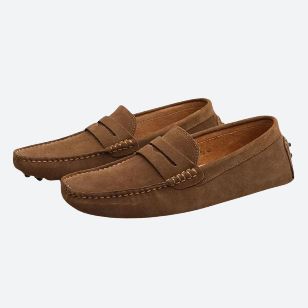 Elegante und Leichte Wildleder Loafers