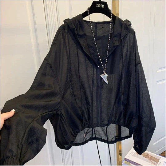 Durchsichtige Jacke