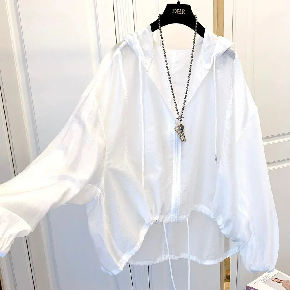 Durchsichtige Jacke
