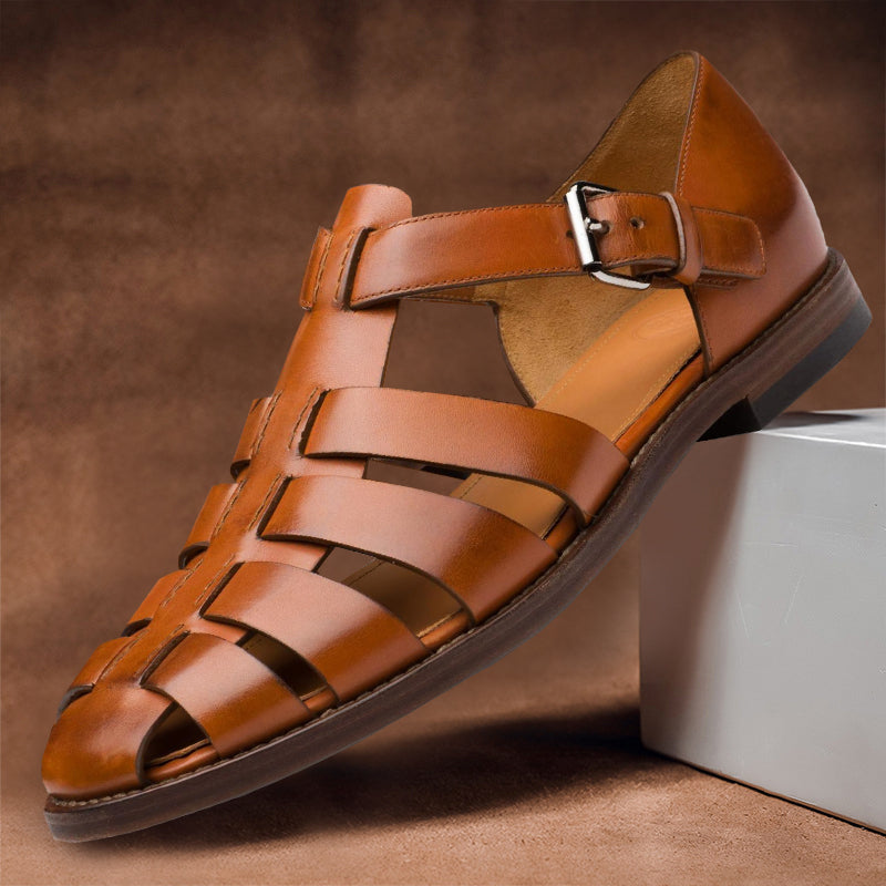 ShopNory | Sandalen mit Verstellbarer Schnalle für Herren