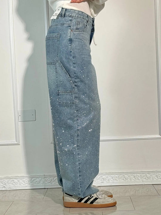 Damen Jeans mit Diamant-Optik & Klassischem Schnitt | ShopNory