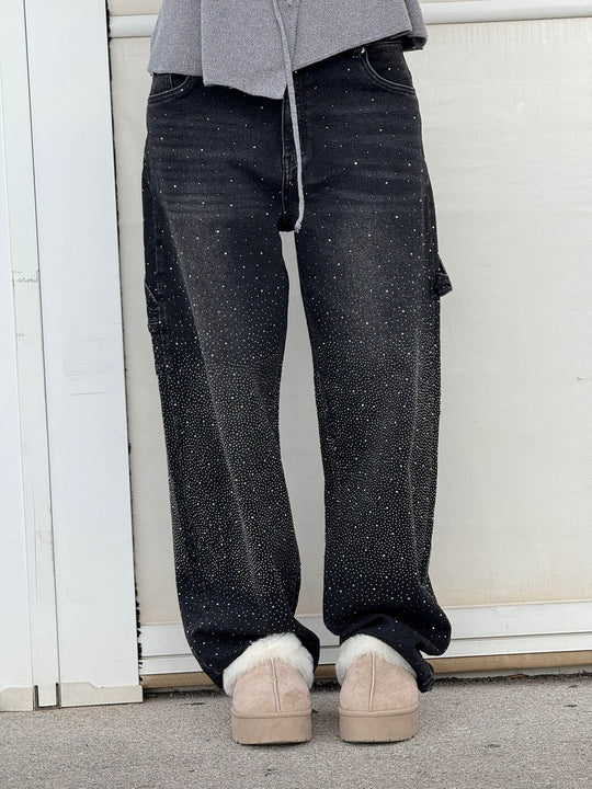 Damen Jeans mit Diamant-Optik & Klassischem Schnitt | ShopNory
