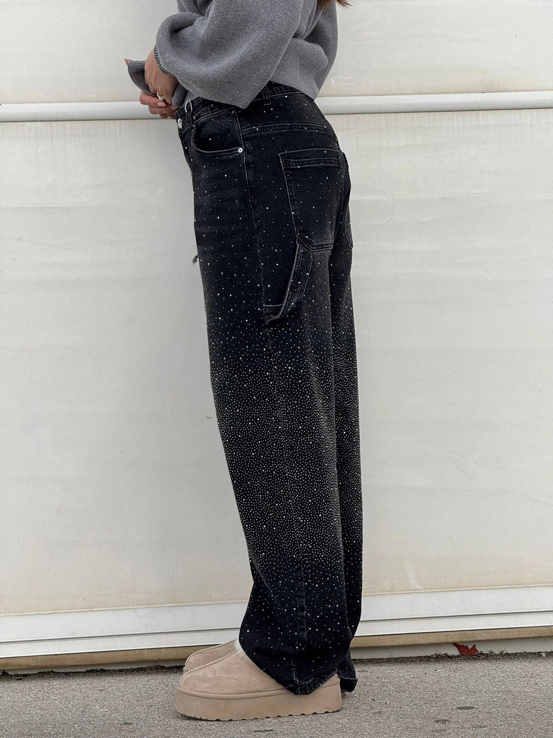 Damen Jeans mit Diamant-Optik & Klassischem Schnitt | ShopNory