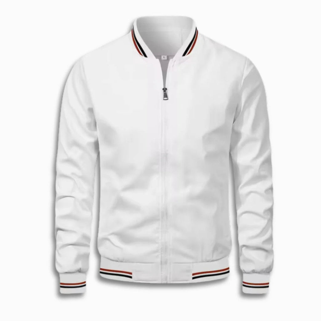 Herren Lässige Übergangsjacke mit Wasserabweisender Oberfläche & Stehkragen | ShopNory