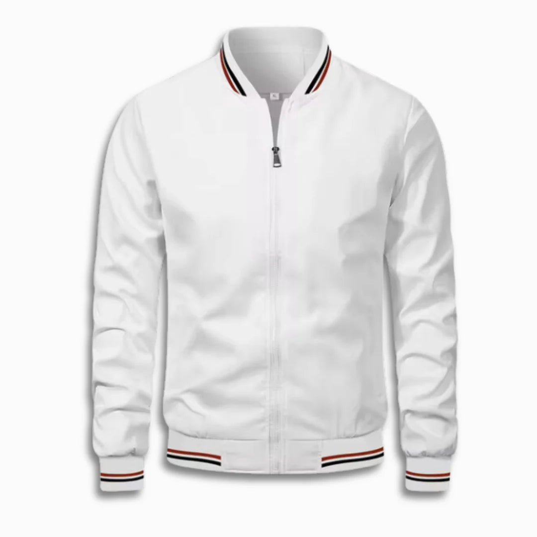 Herren Lässige Übergangsjacke mit Wasserabweisender Oberfläche & Stehkragen | ShopNory