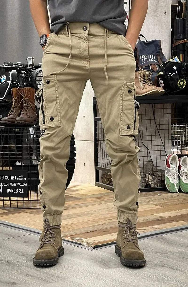 ShopNory | Stretch Cargo-Hose mit Taschen