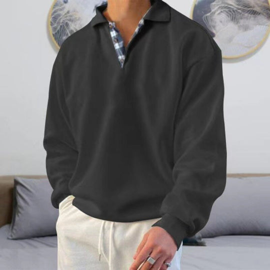 Leichter Herren-Sommersweater mit lockerer Passform