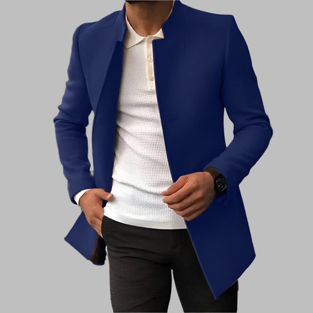 Eleganter Wollmantel für Herren