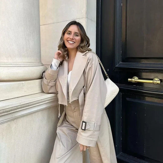 Kurzer Trenchcoat