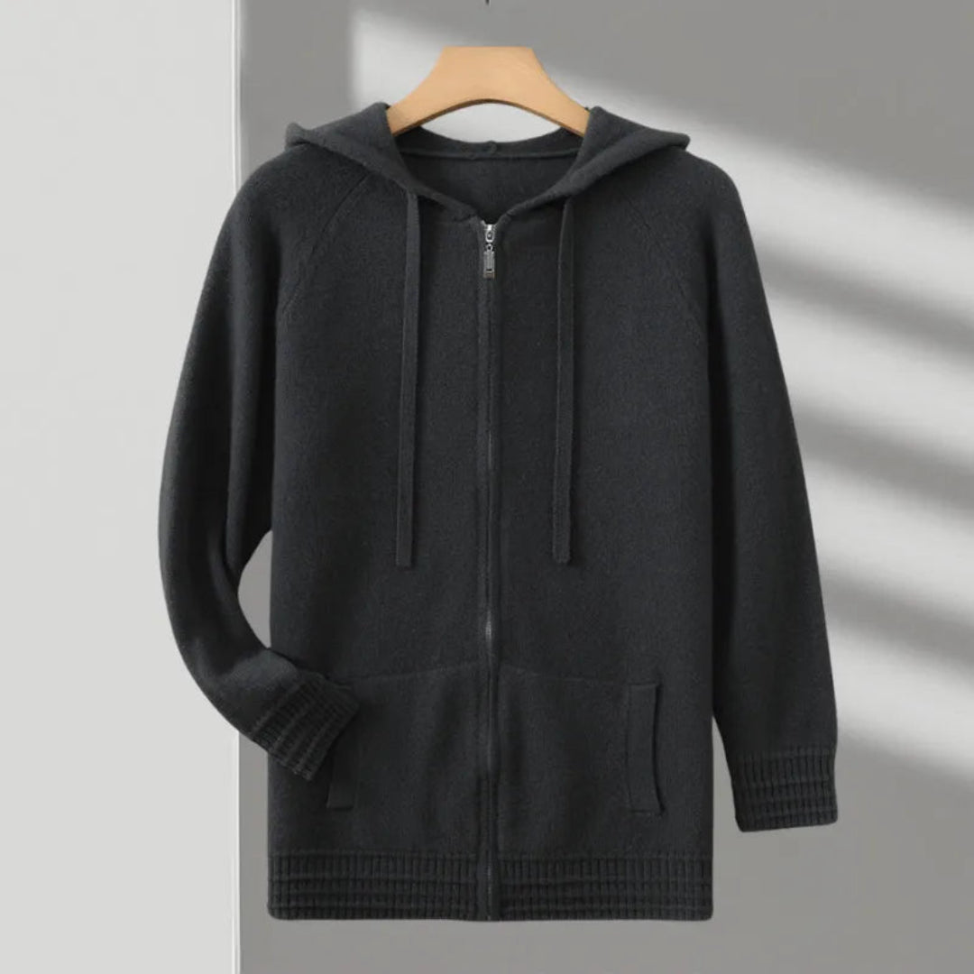 Kapuzenpullover mit Reißverschluss