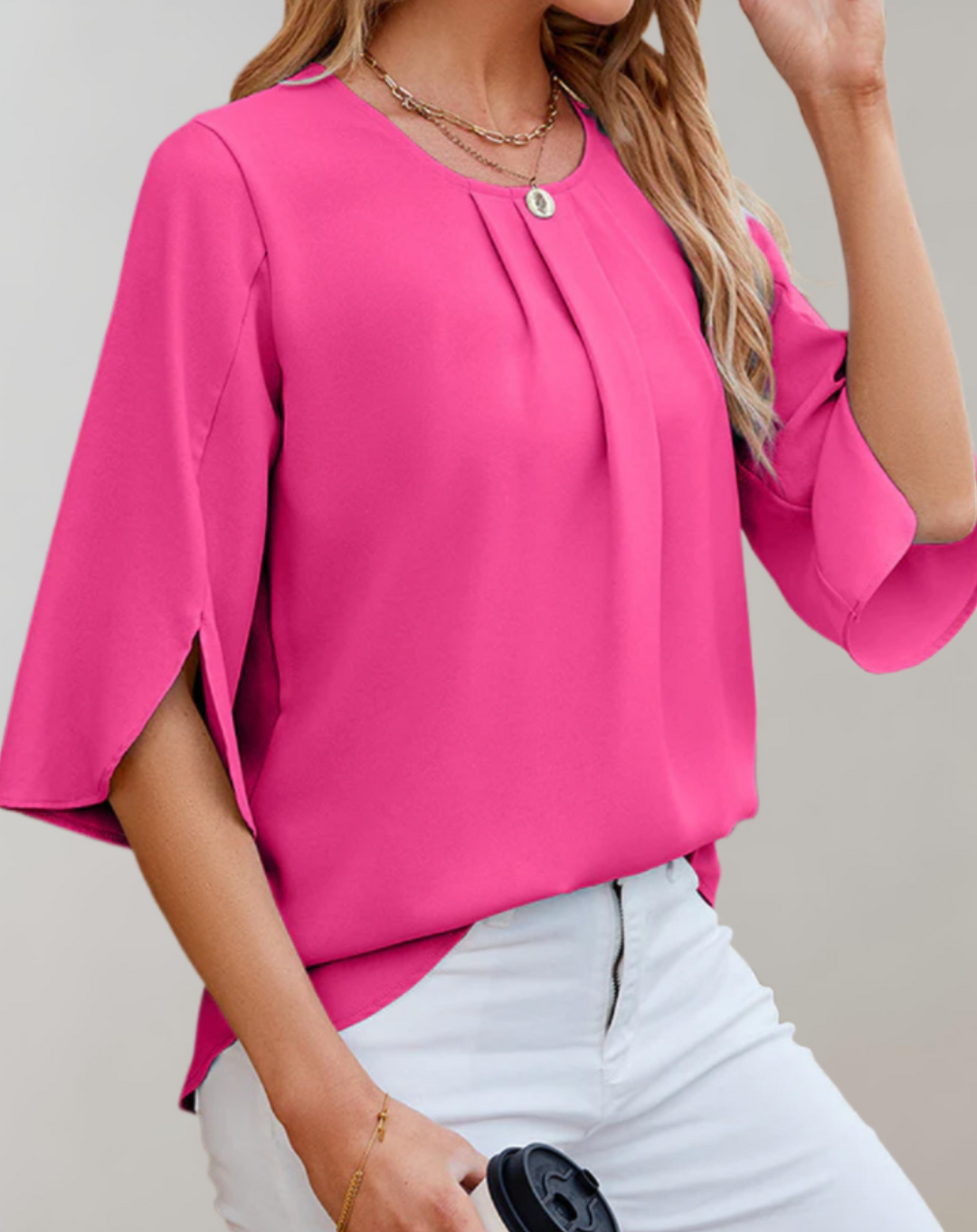Bequeme, Locker Sitzende Bluse