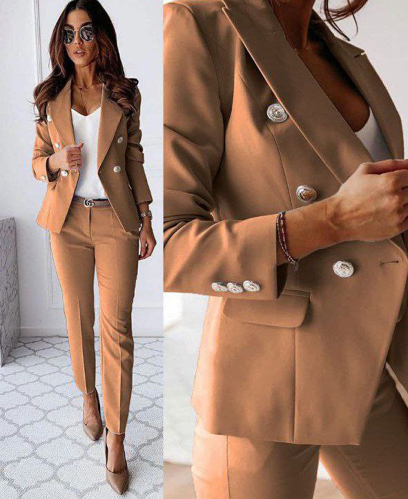 Stilvolles Business-Set - Blazer+Hose
