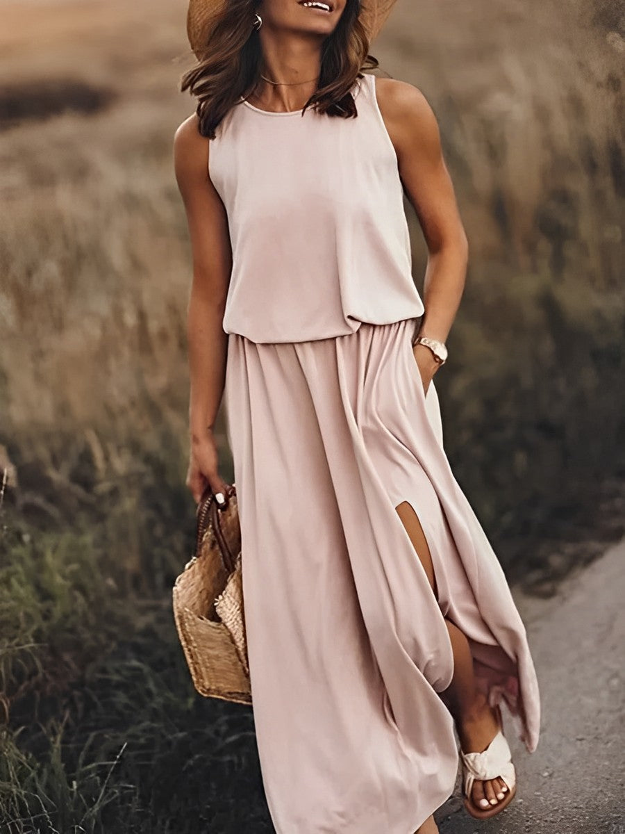 Elegantes Farbenspiel Kleid