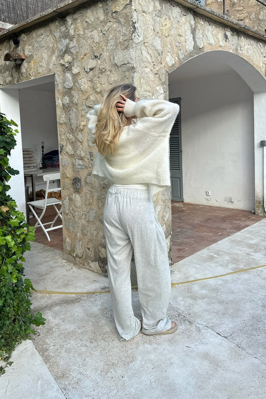 Damen Klassischer Strickcardigan mit Knöpfen und langen Ärmeln