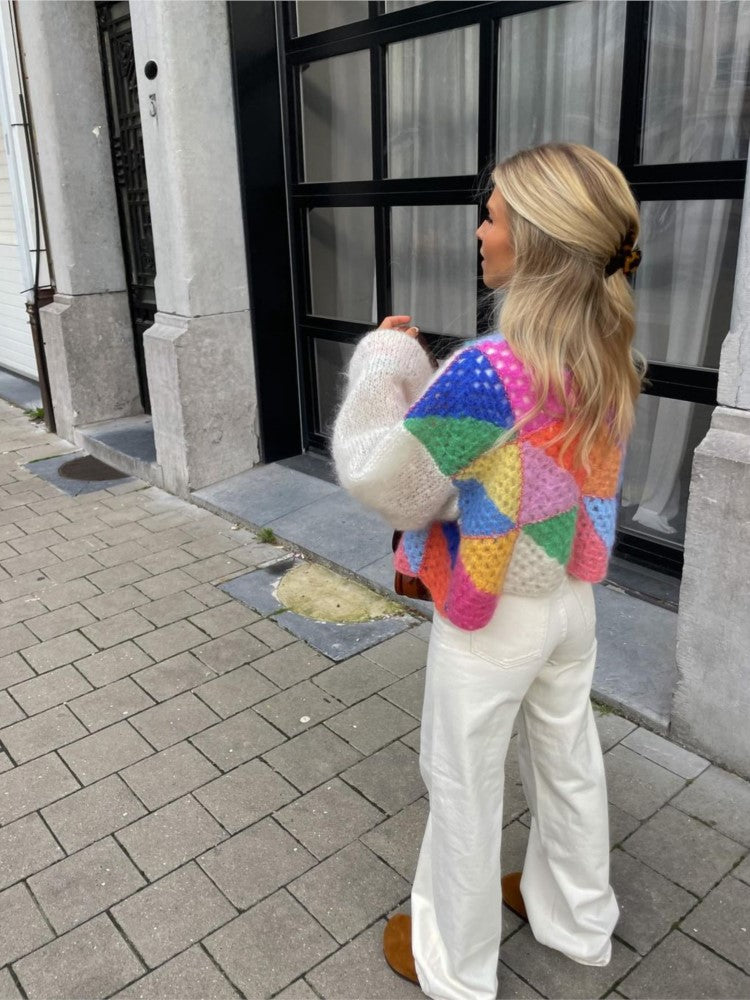 Strickjacke Farbenfroh & Fröhlich